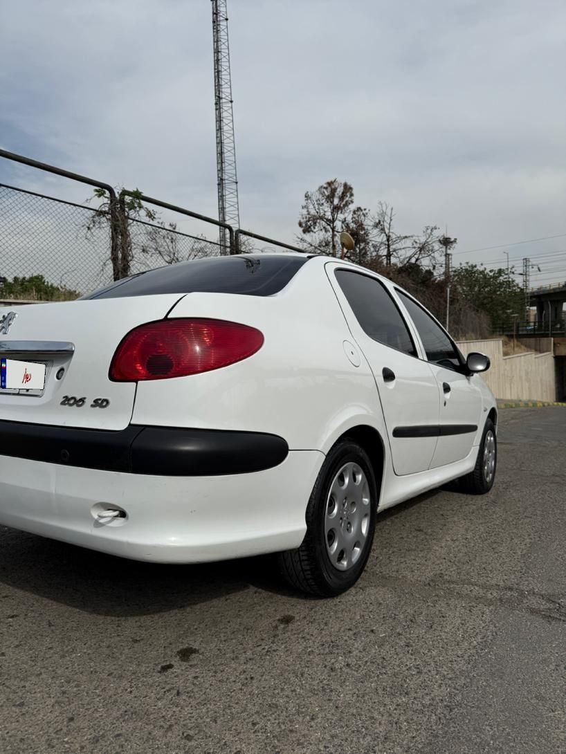 پژو 206 SD v8 - 1395
