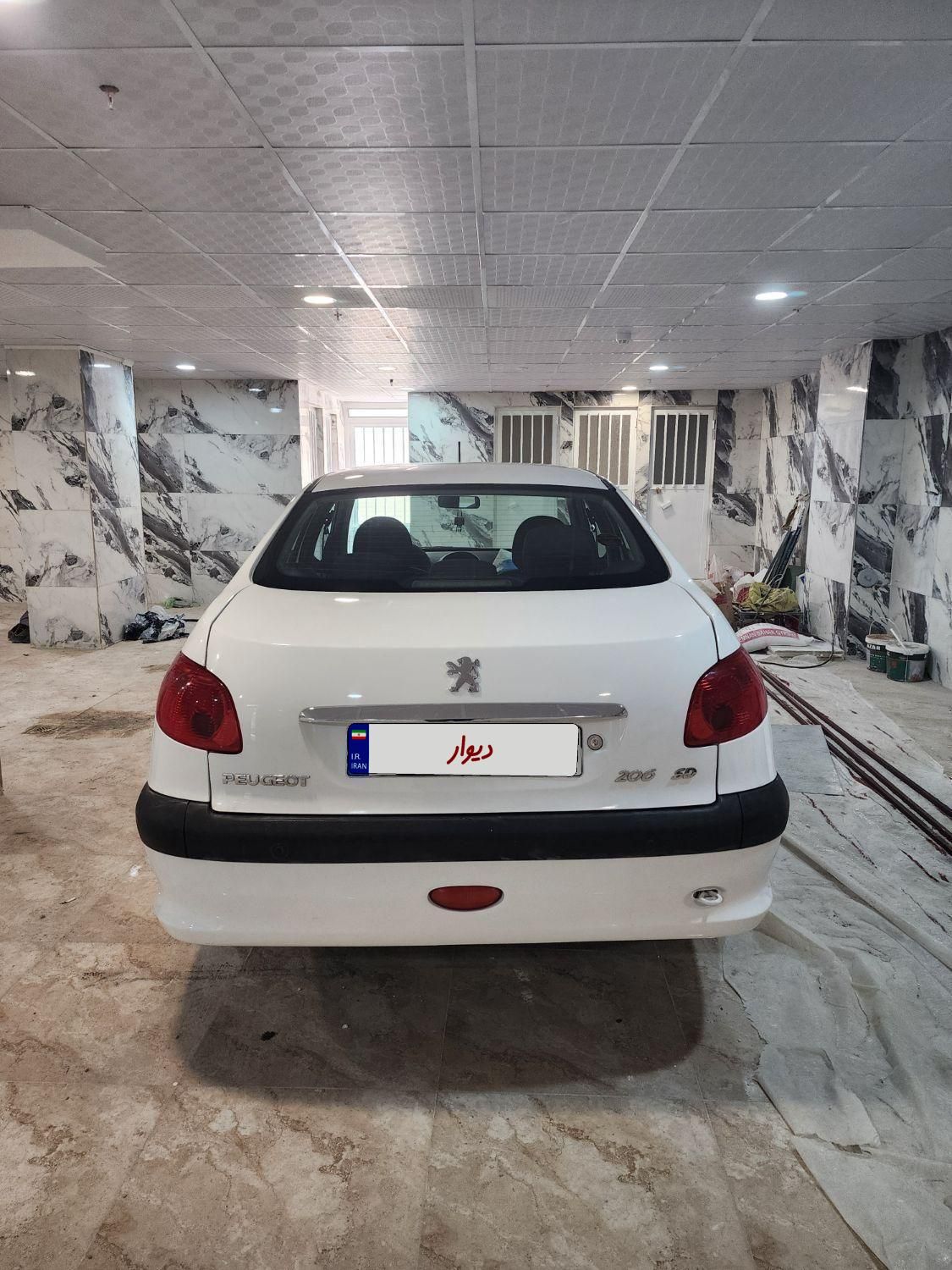 پژو 206 SD v8 - 1395