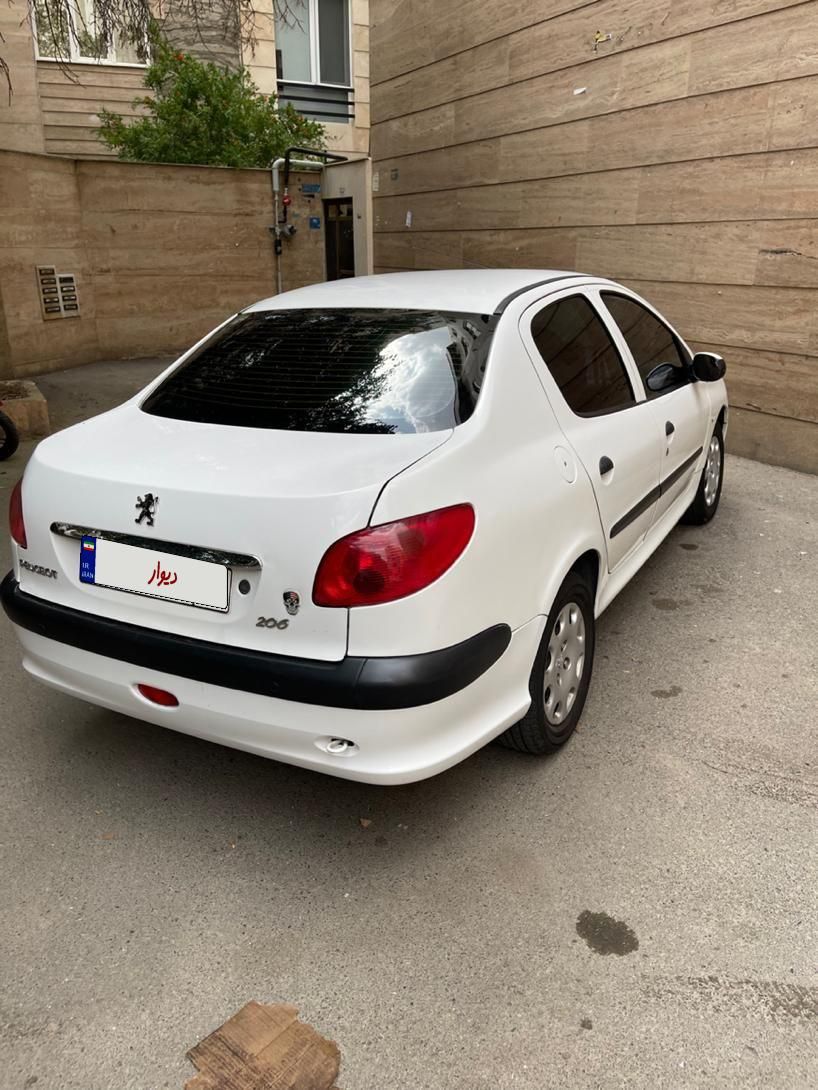 پژو 206 SD v8 - 1395