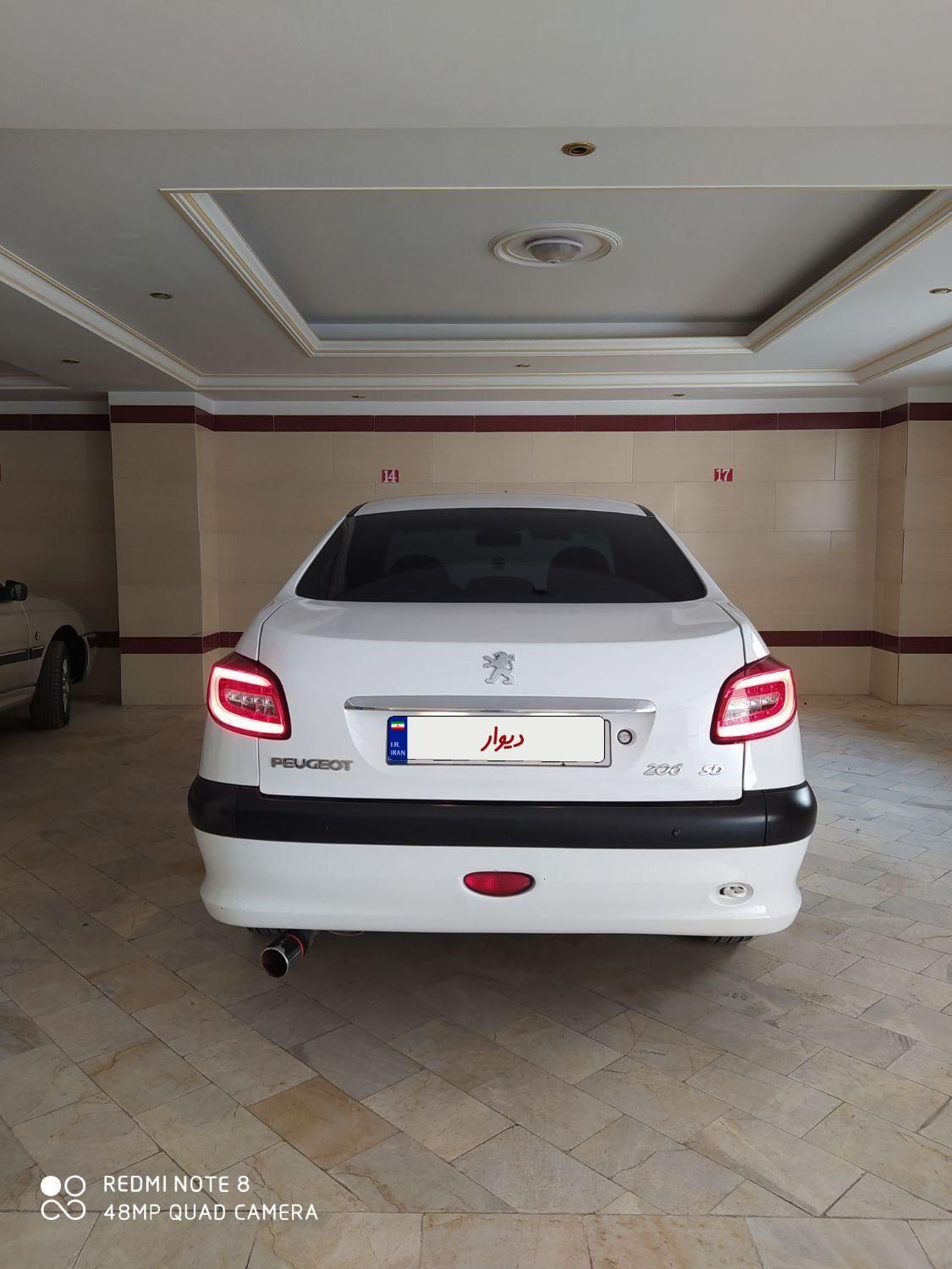 پژو 206 SD v8 - 1398