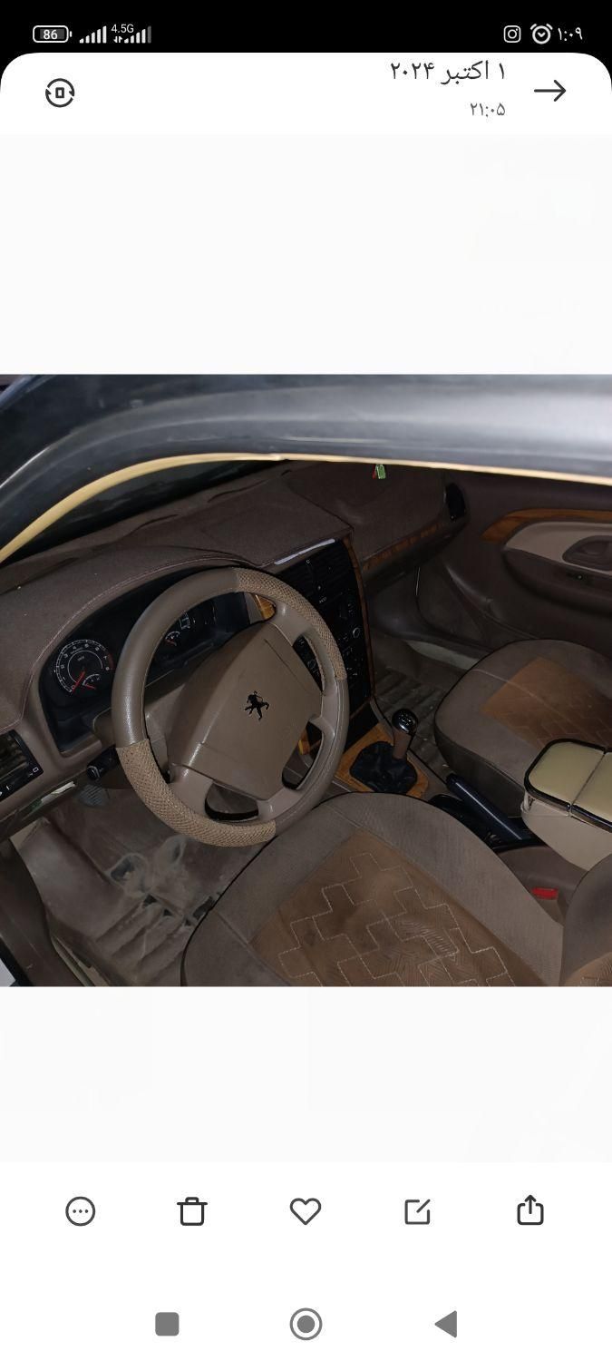پژو 405 SLX بنزینی TU5 - 1395