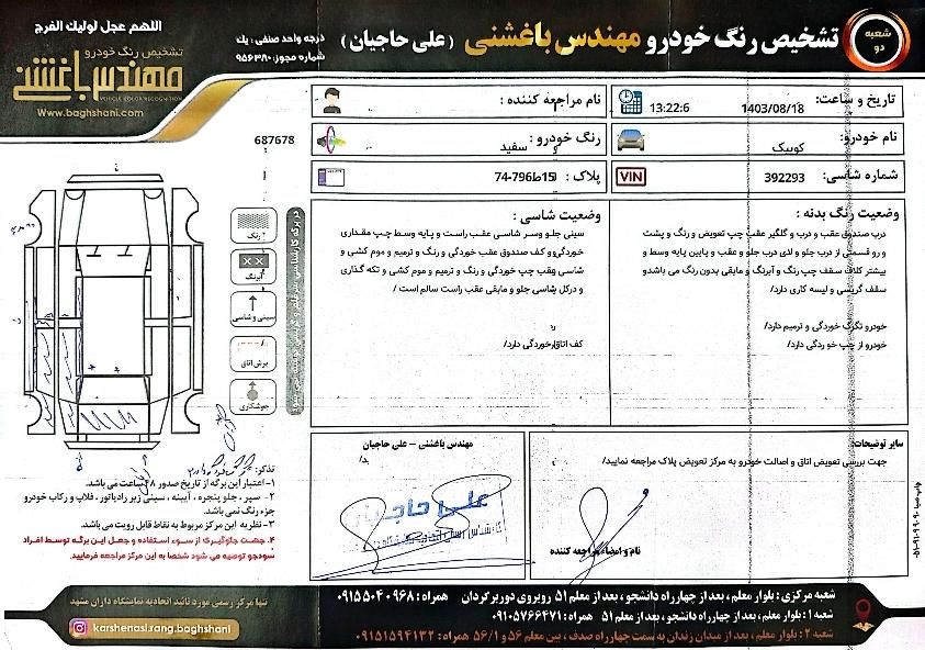 کوییک S دنده ای - 1400