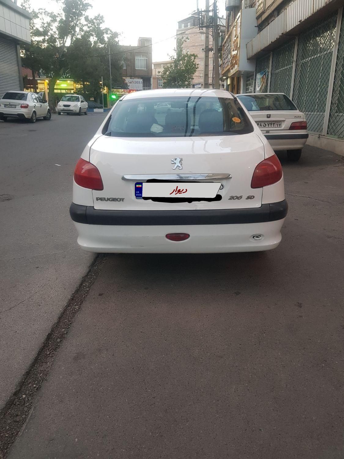 پژو 206 SD v8 - 1390