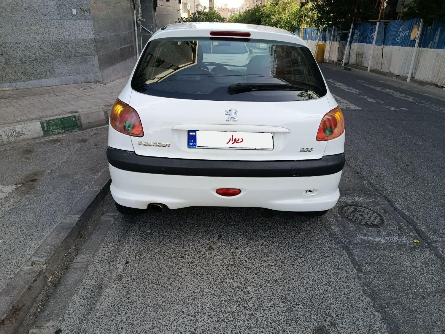 پژو 206 تیپ 5 - 1396
