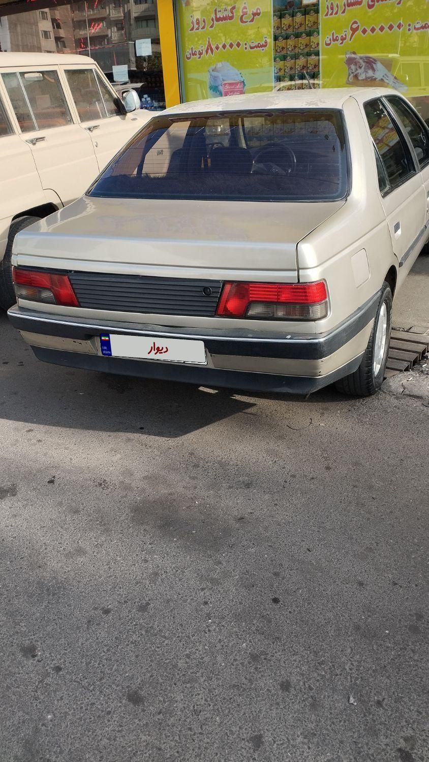 پژو روآ دوگانه سوز - 1386