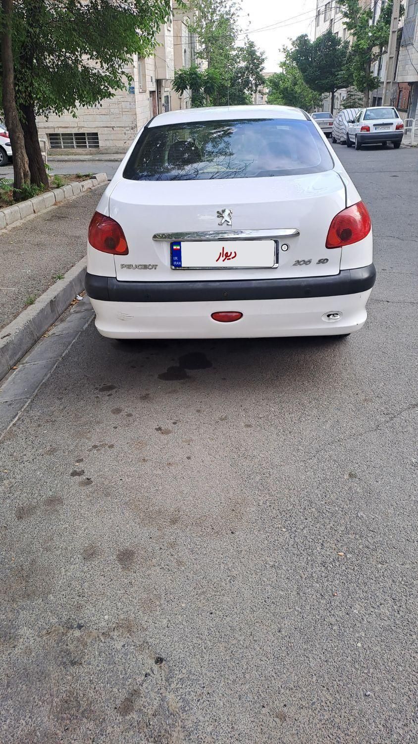 پژو 206 SD v8 - 1395