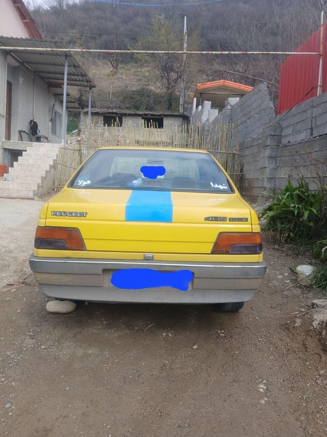 پژو 405 GLX - دوگانه سوز - 1391