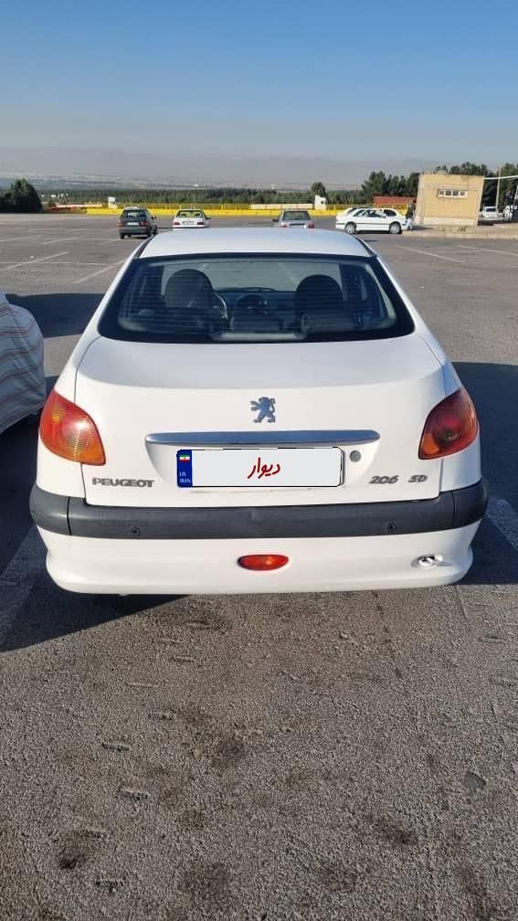 پژو 206 SD v8 - 1393