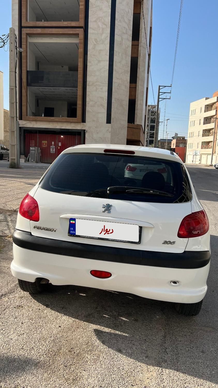 پژو 206 تیپ 2 - 1398