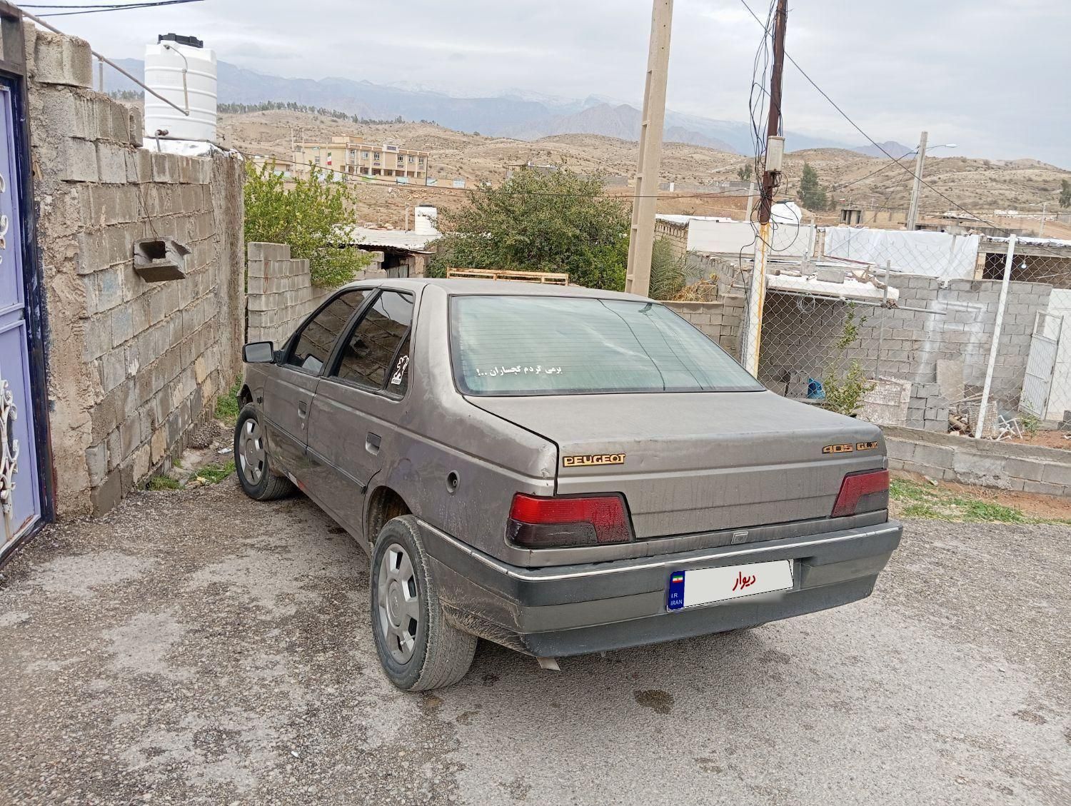 پژو 405 GLX - دوگانه سوز - 1389