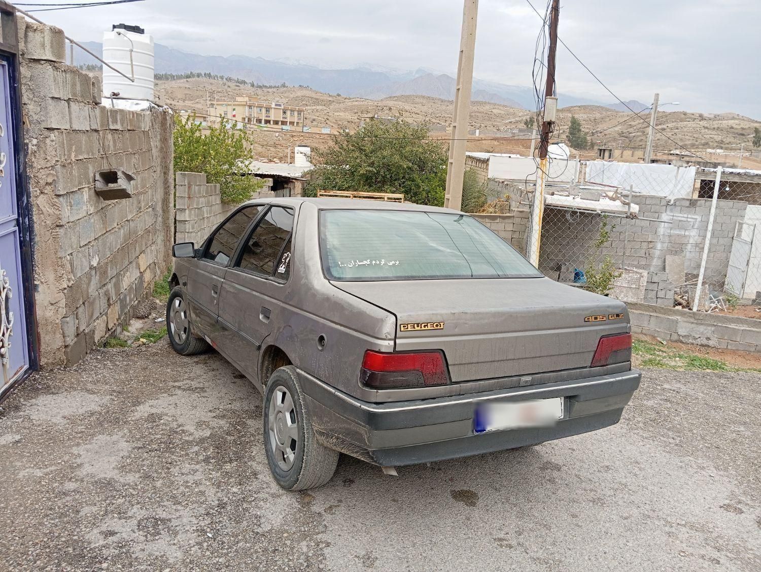 پژو 405 GLX - دوگانه سوز - 1389