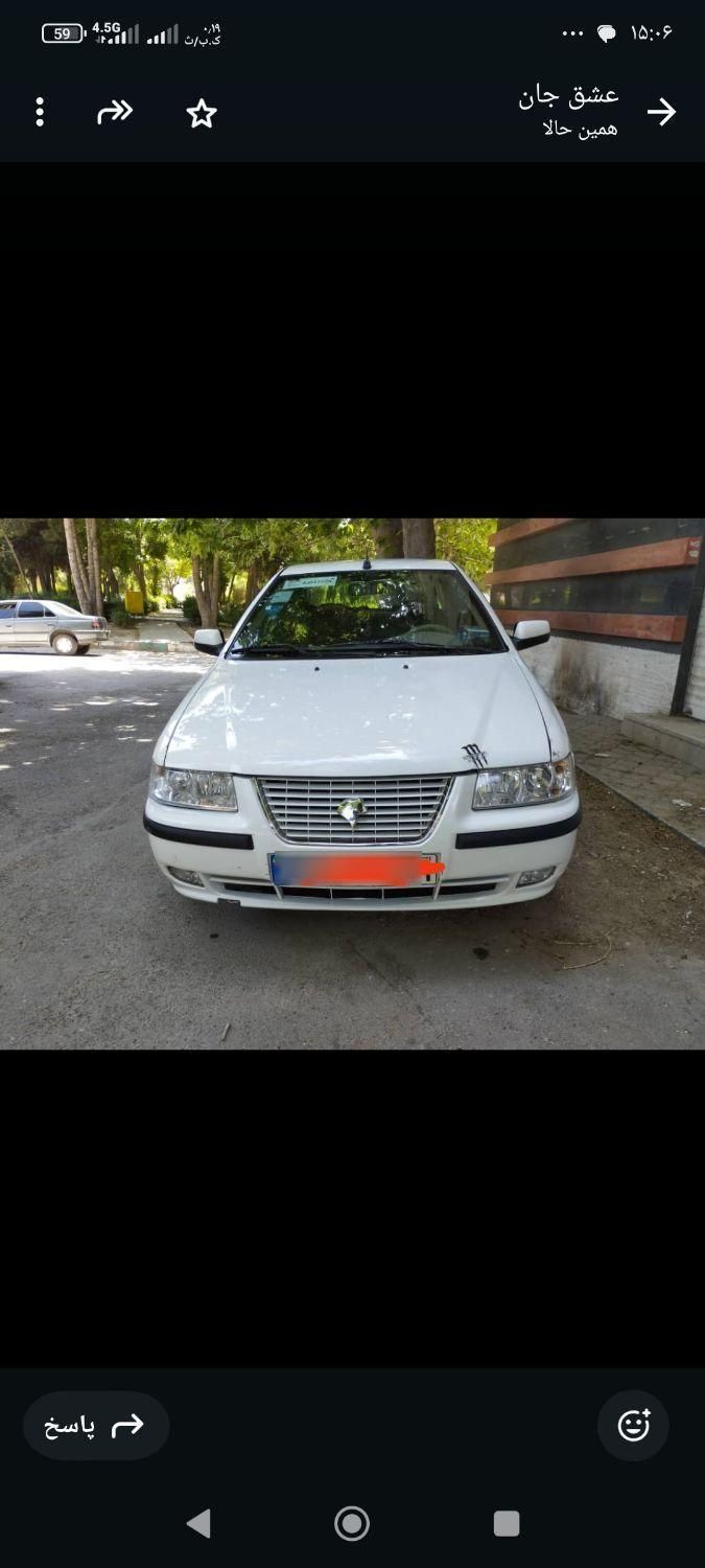 سمند LX EF7 دوگانه سوز - 1390