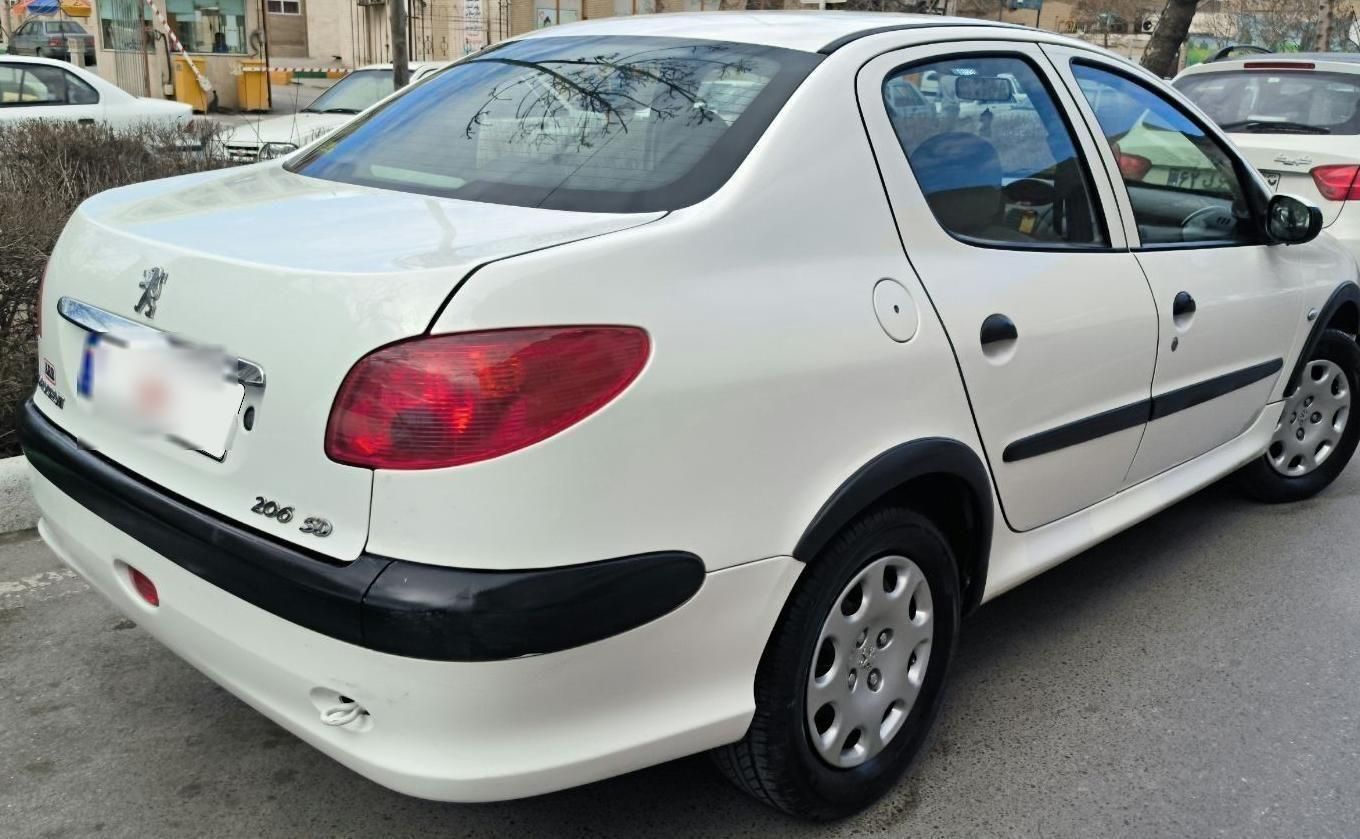 پژو 206 SD v8 - 1398