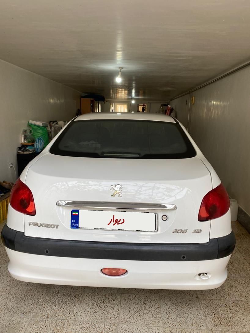 پژو 206 SD v8 - 1396