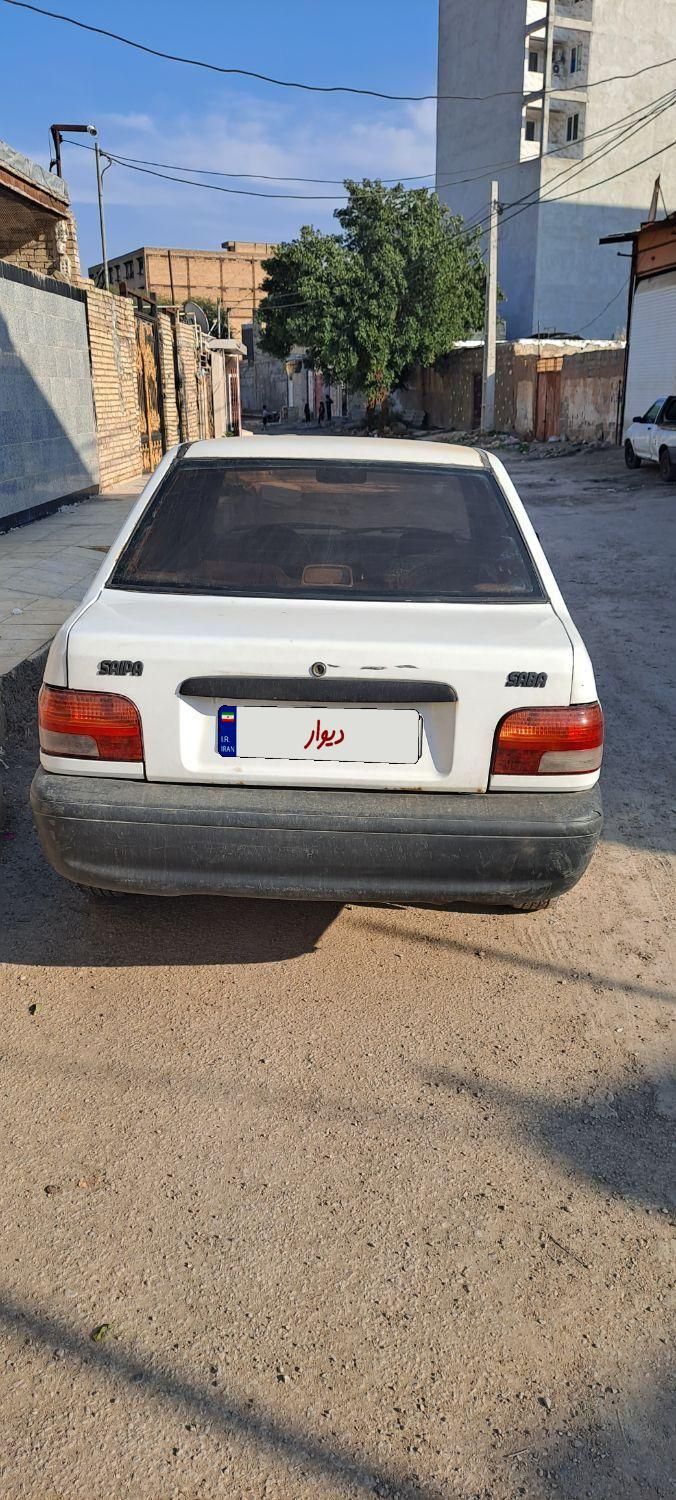 پراید صبا دنده‌ای - 1386