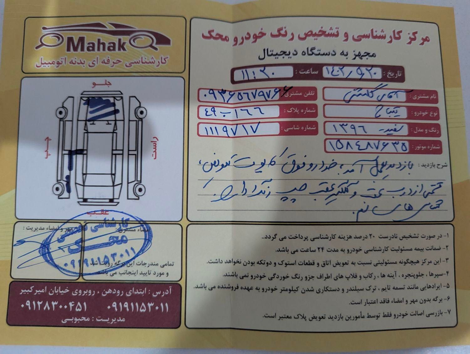 تیبا 2 EX - 1396