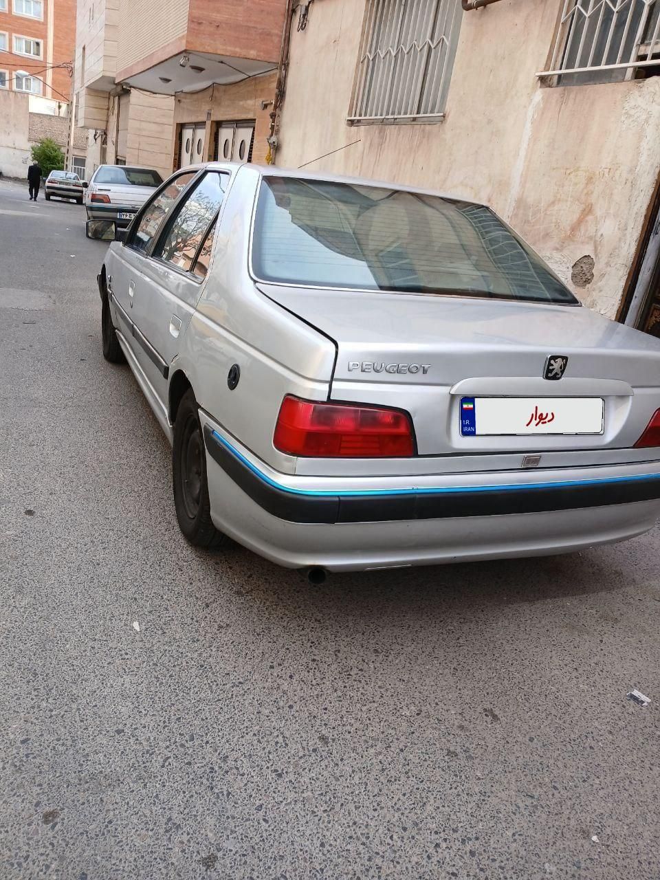 پژو پارس دوگانه سوز - 1386