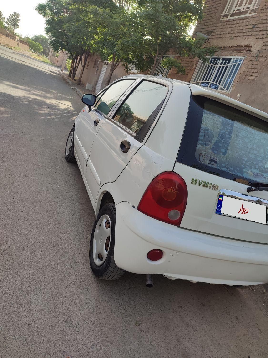 ام وی ام 110 چهار سیلندر دنده ای - 2014