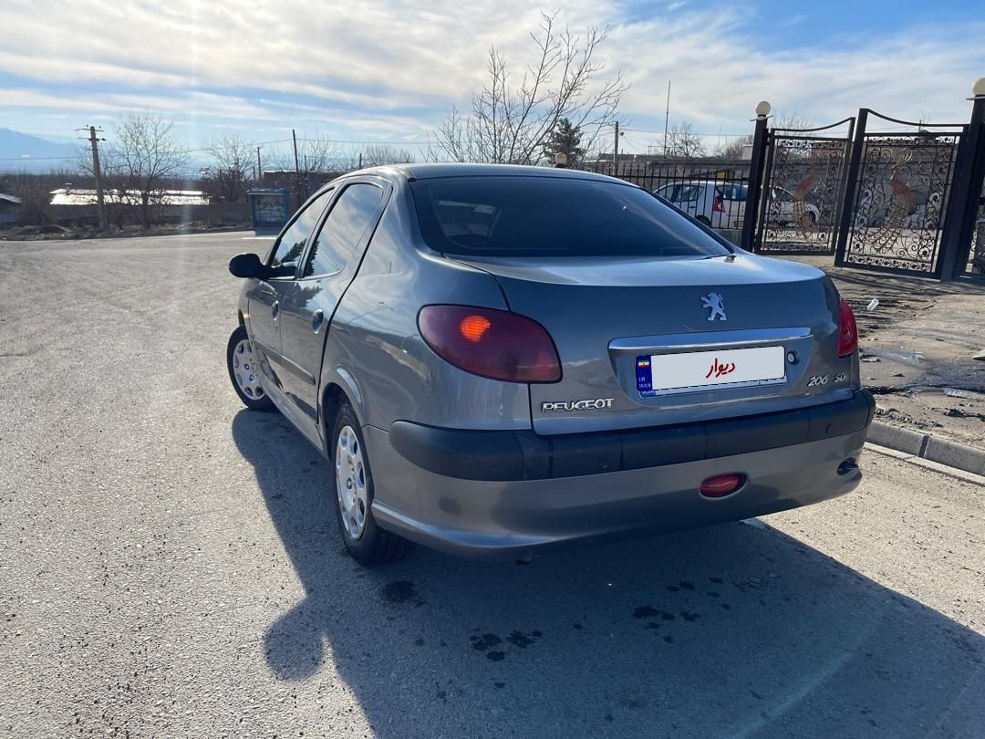 پژو 206 SD v8 - 1396