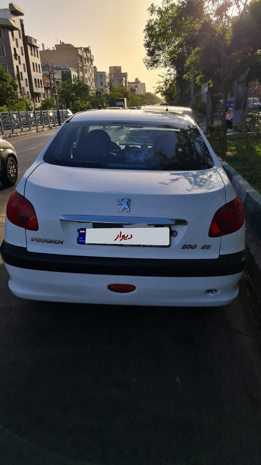 پژو 206 SD v8 - 1396