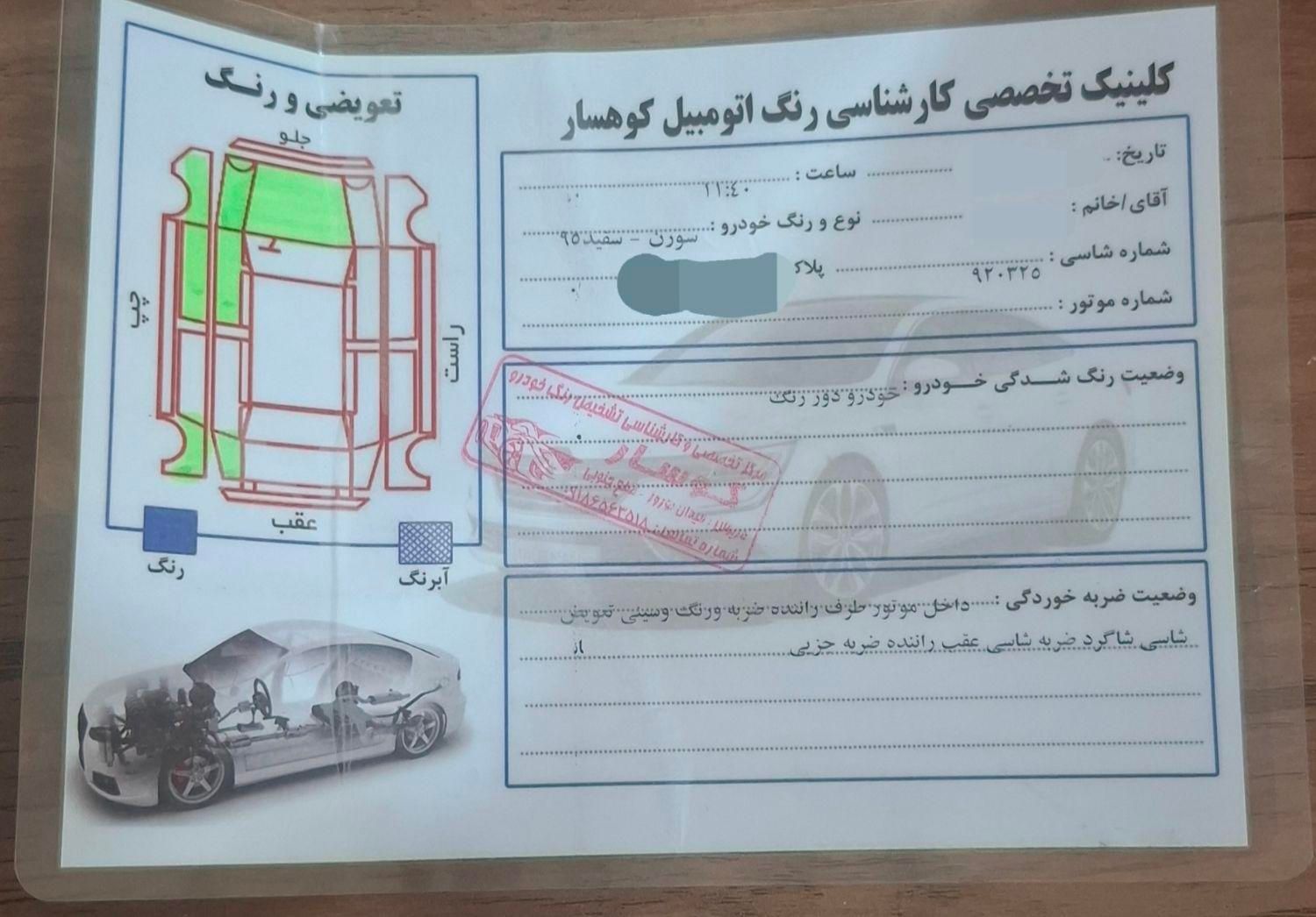 سمند سورن ELX توربو شارژ - 1395