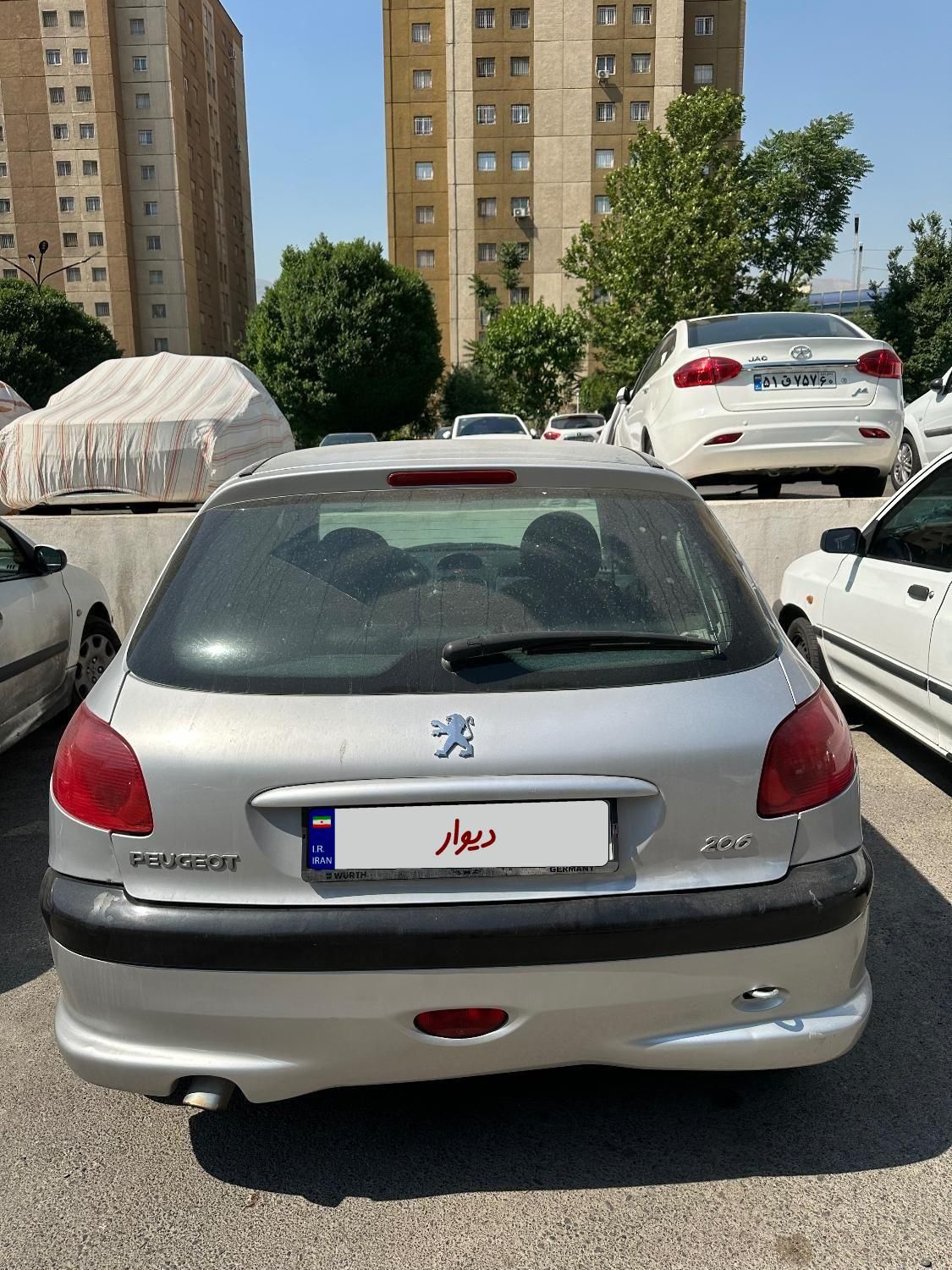 پژو 206 تیپ 2 - 1386