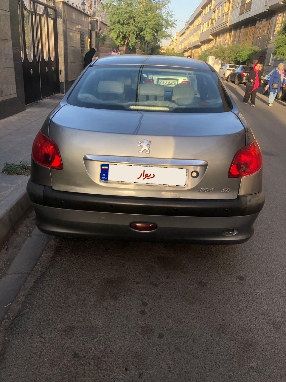 پژو 206 SD v9 - 1389