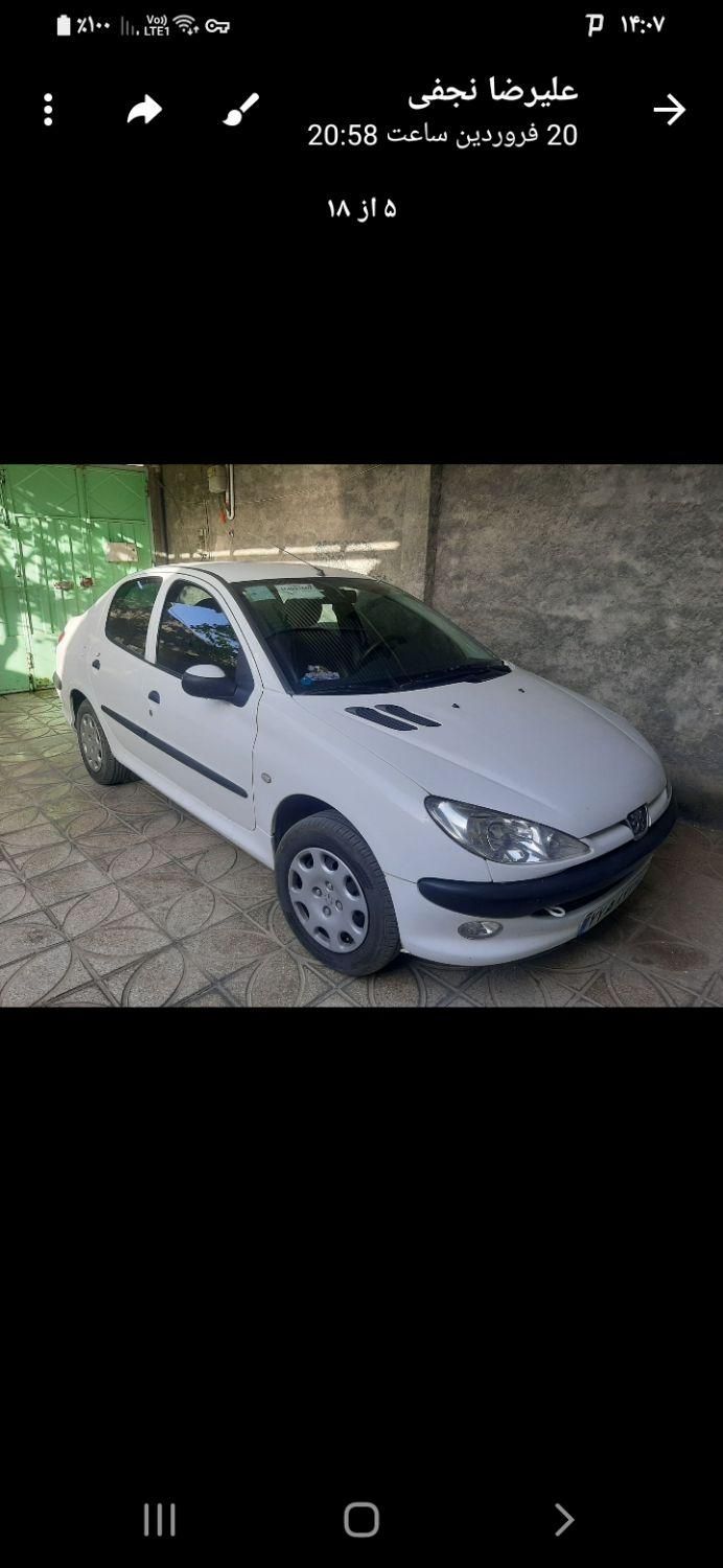 پژو 206 SD v8 - 1396