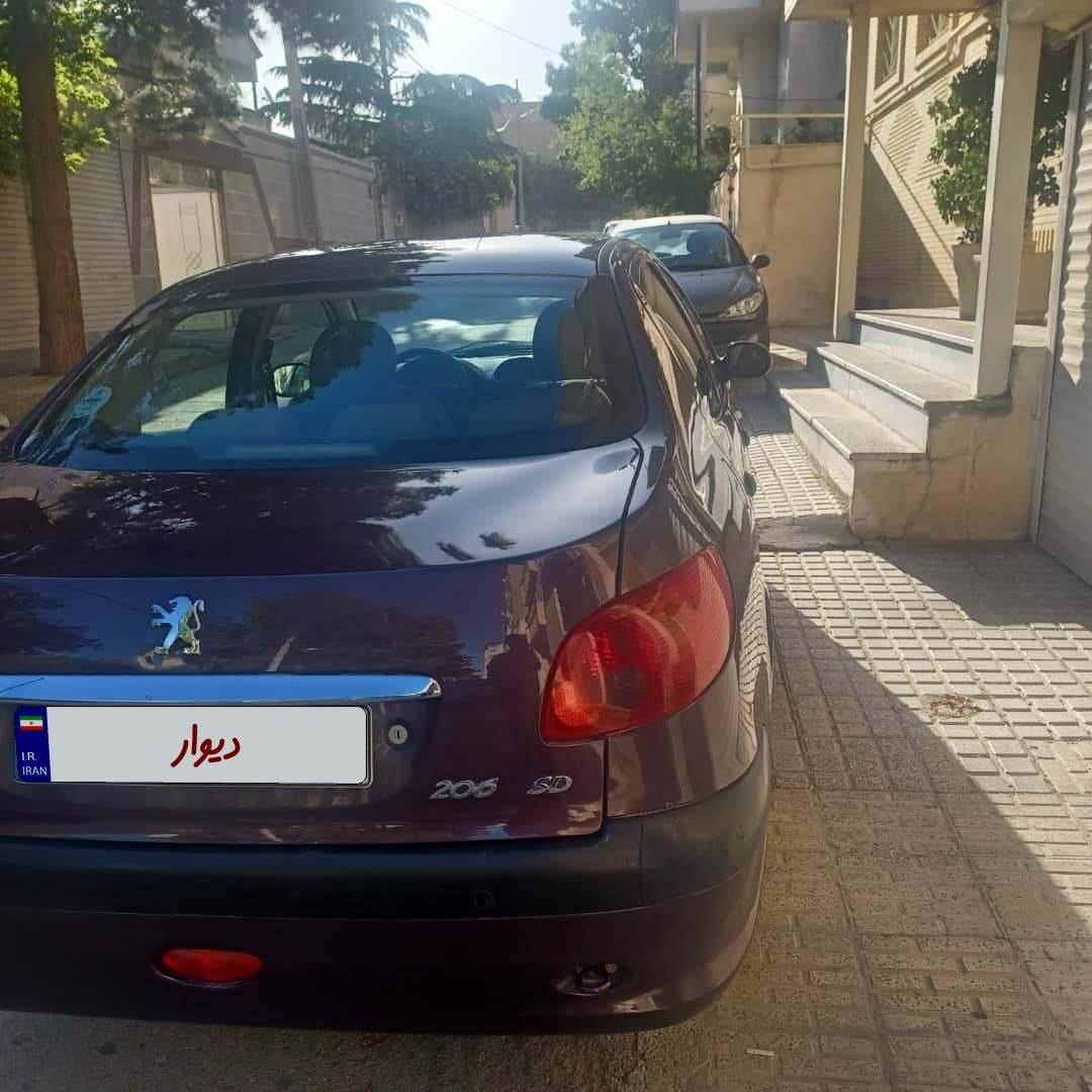 پژو 206 تیپ 2 - 1397