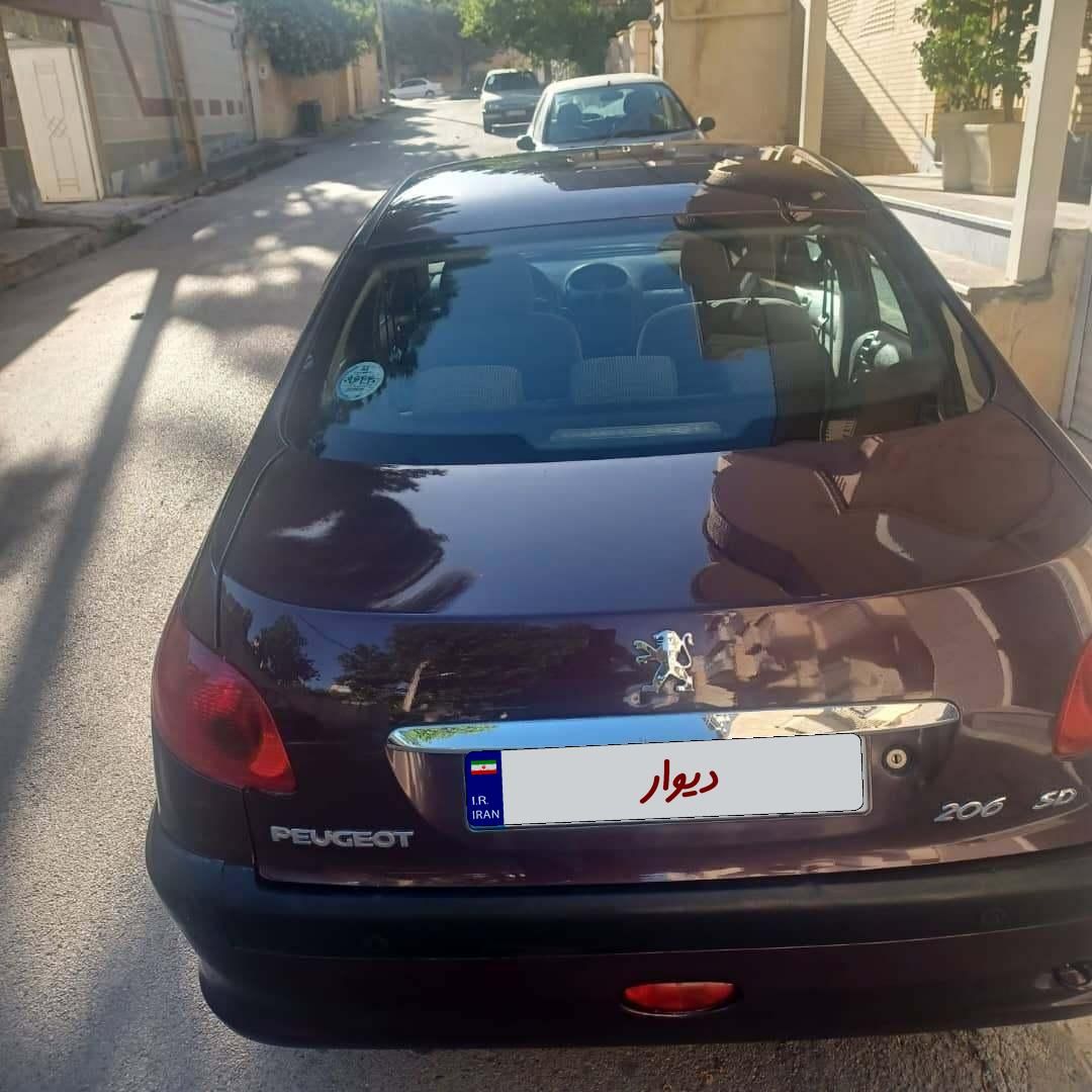 پژو 206 تیپ 2 - 1397