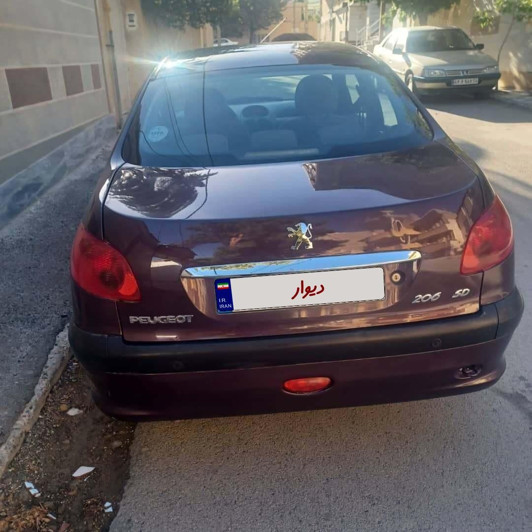 پژو 206 تیپ 2 - 1397