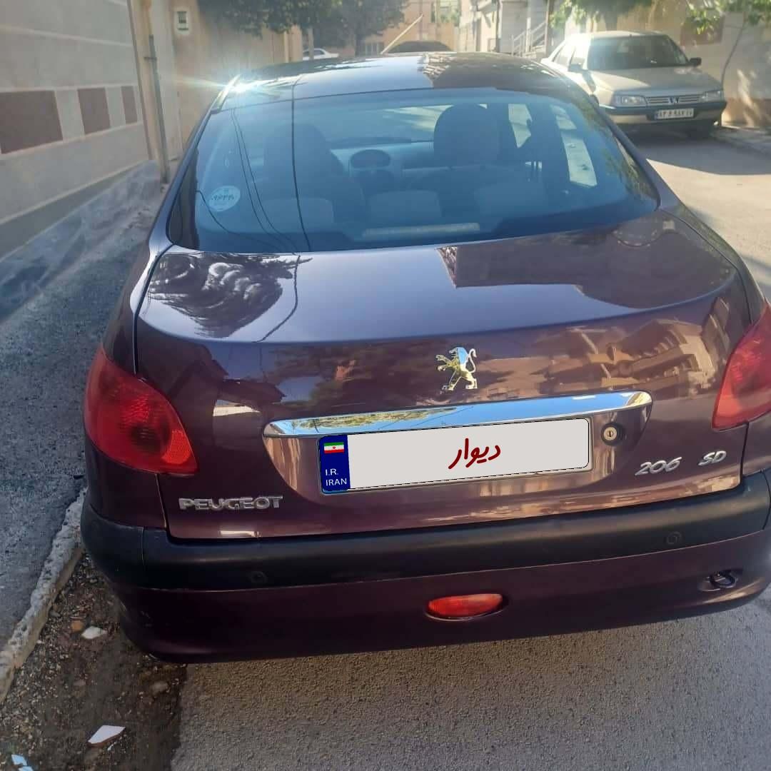 پژو 206 تیپ 2 - 1397