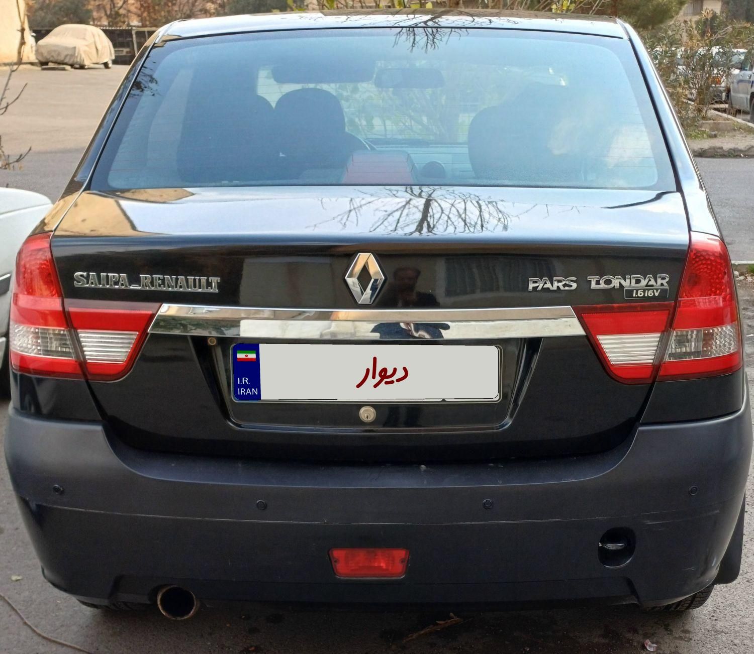 رنو پارس تندر گیربکس JHQ + مولتی مدیا - 1395