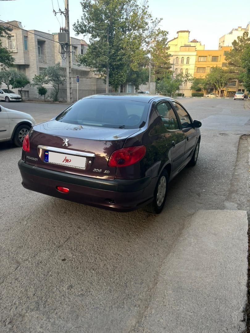پژو 206 SD v8 - 1390