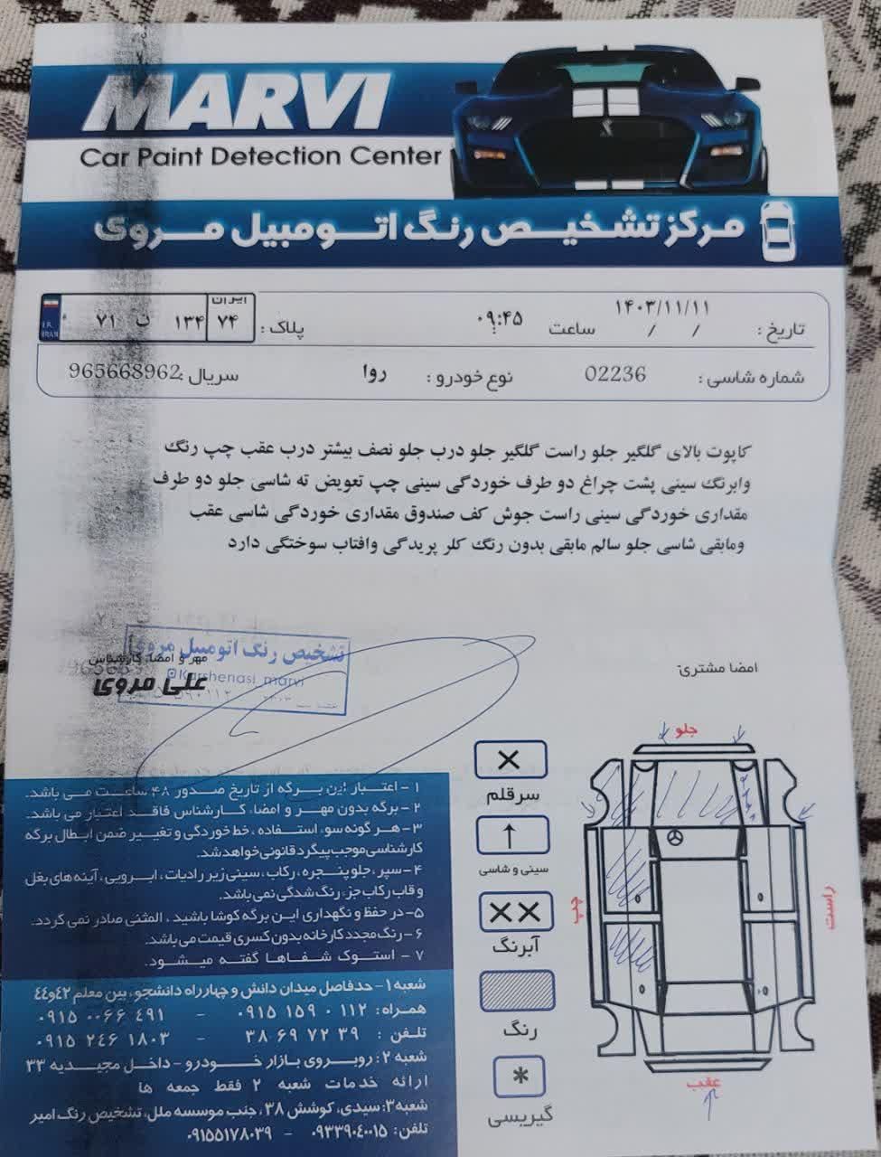 پژو روآ بنزینی - 1387