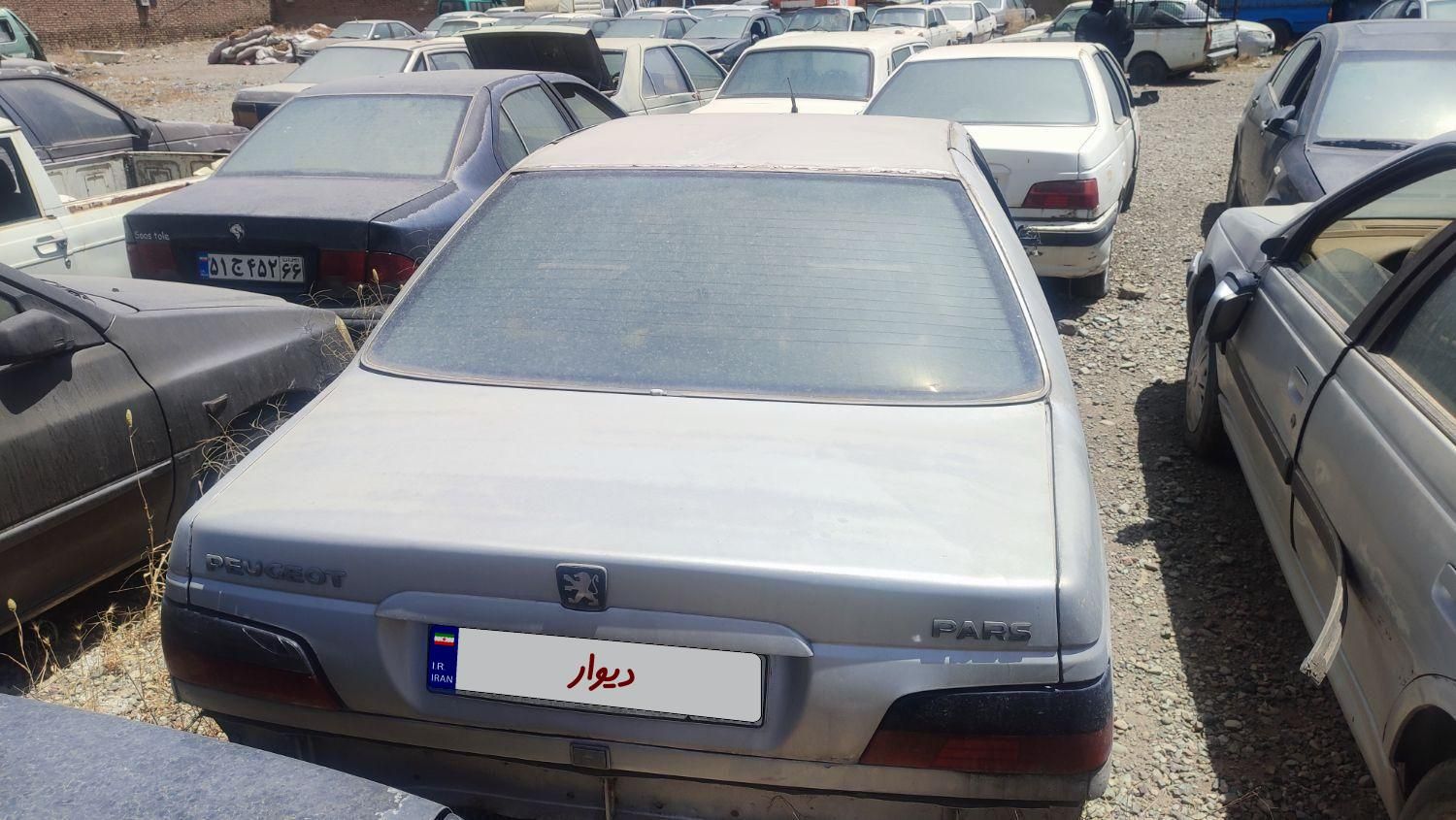 پژو پارس XU7ساده - 1382