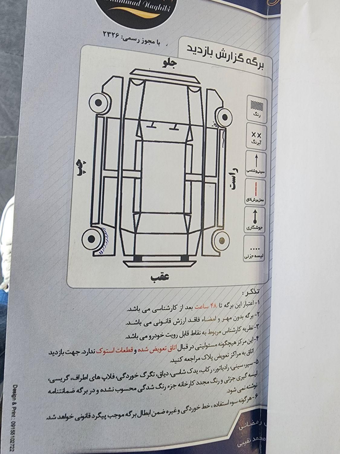 پژو 206 تیپ 2 - 1401