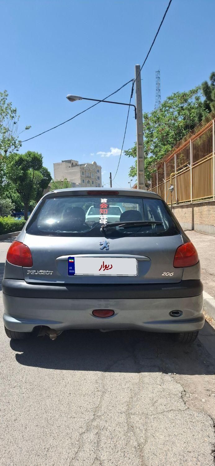 پژو 206 تیپ 2 - 1387