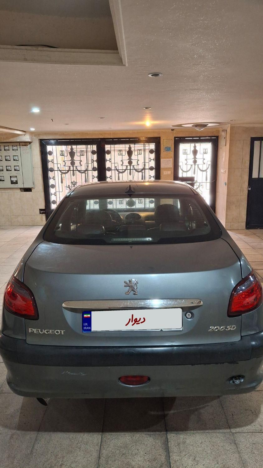 پژو 206 SD v1 - 1386