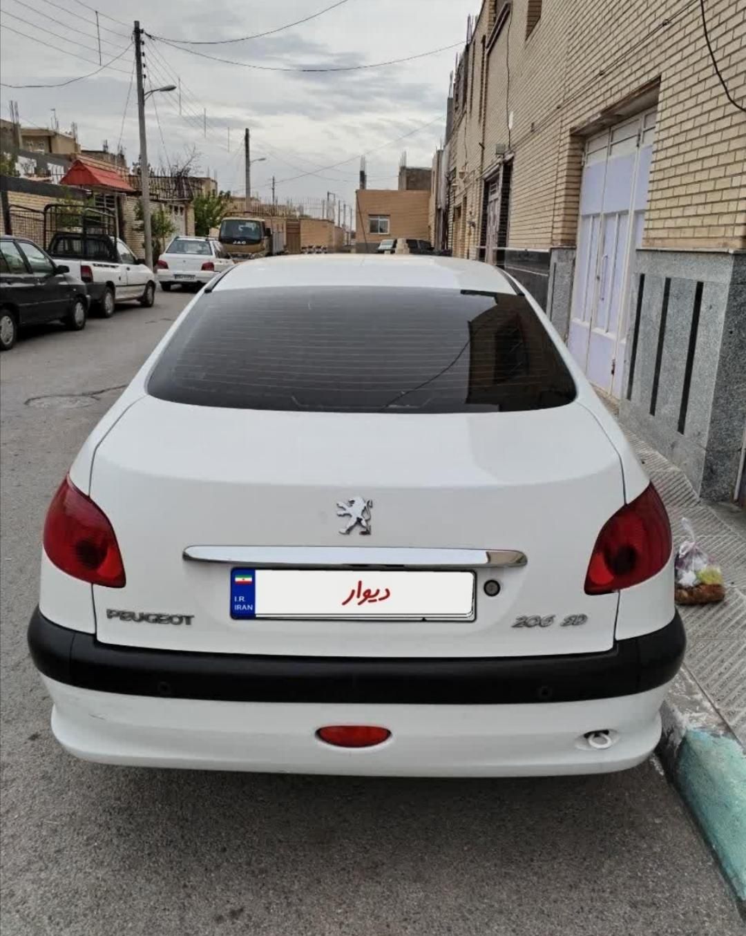 پژو 206 SD v8 - 1396