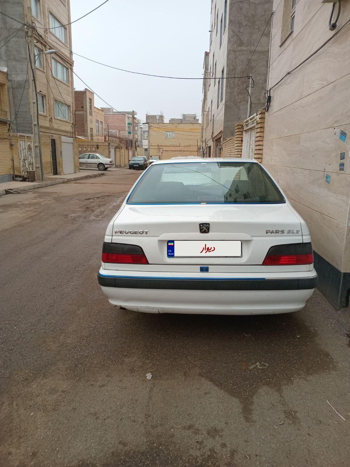 پژو پارس دوگانه سوز - 1390