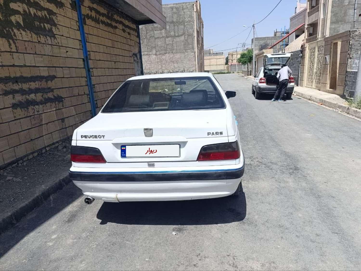 پژو پارس دوگانه سوز - 1391