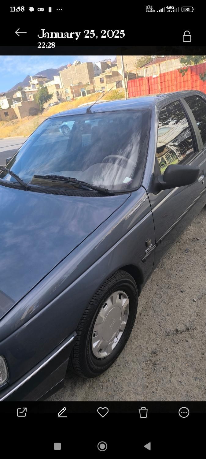 پژو 405 GLX - دوگانه سوز - 1398