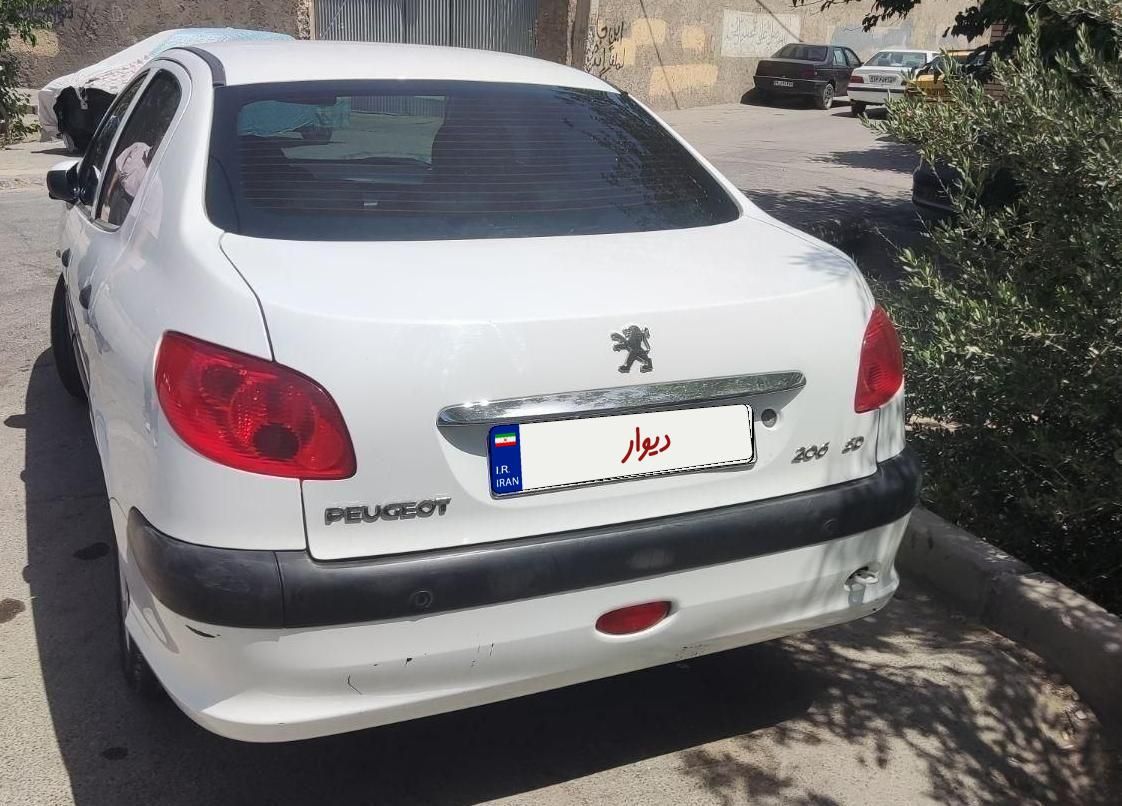 پژو 206 SD v8 - 1395