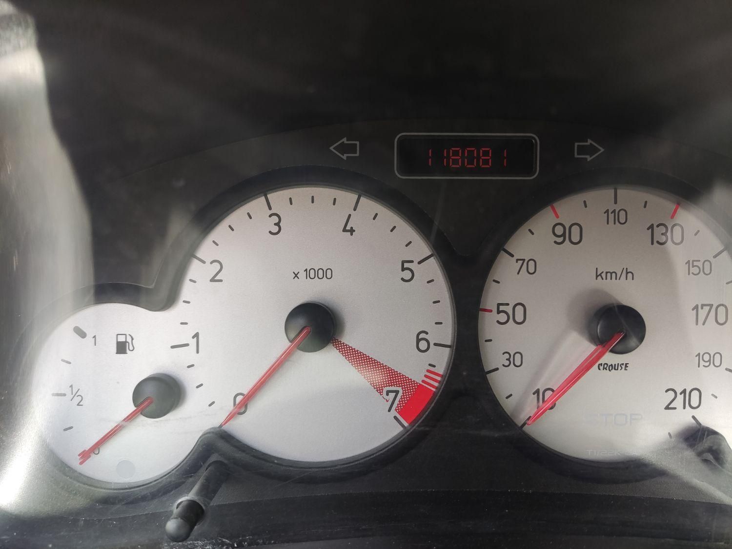 پژو 206 SD v8 - 1395