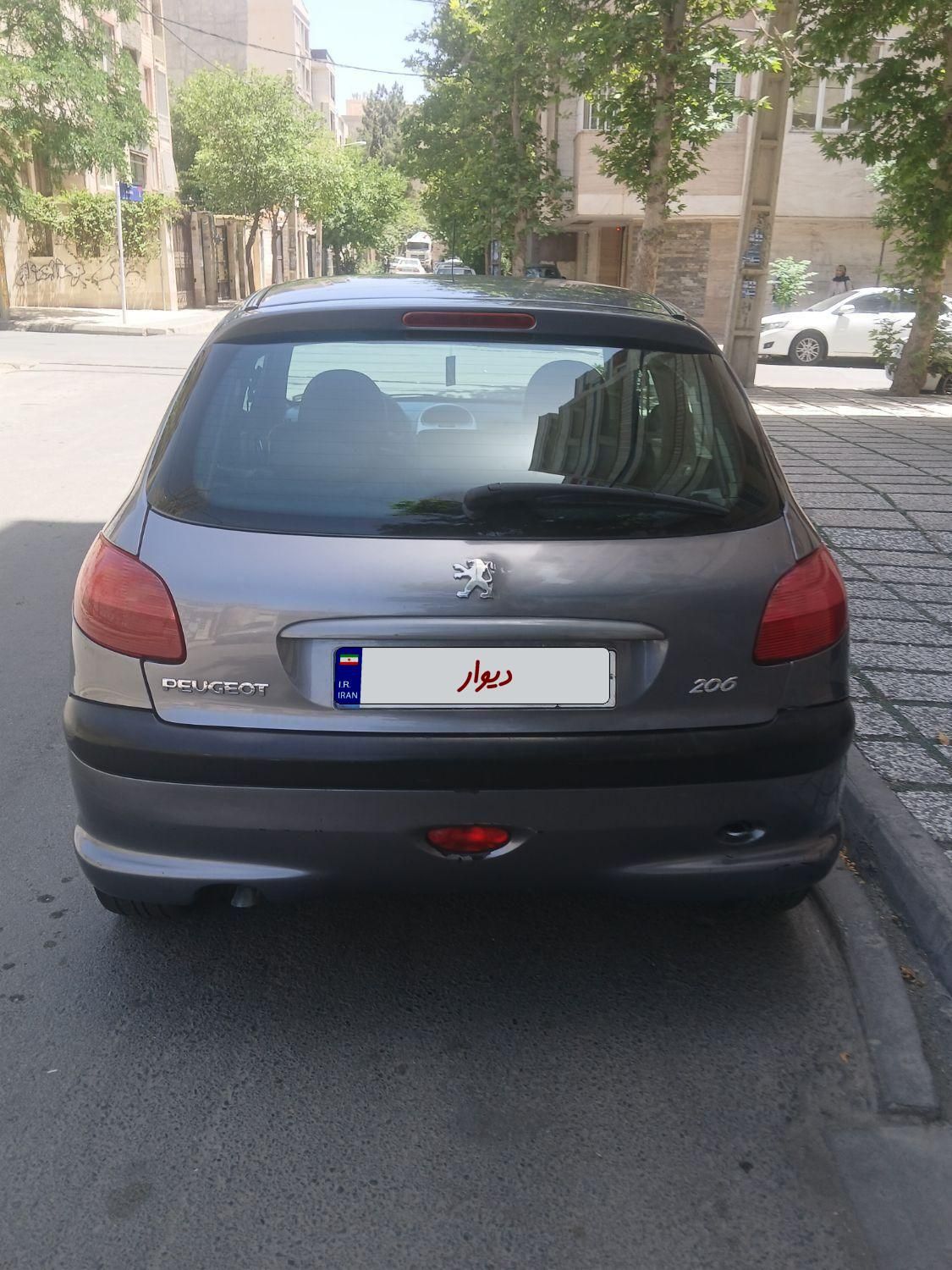 پژو 206 تیپ 2 - 1387
