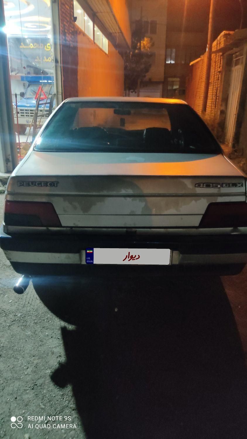 پژو 405 GLX - دوگانه سوز - 1387