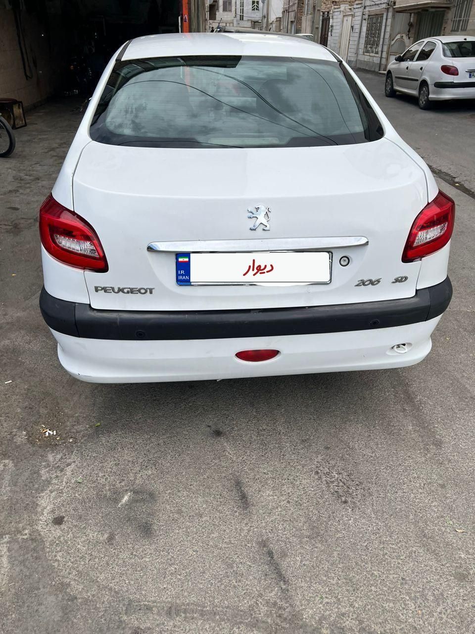 پژو 206 SD v8 - 1393