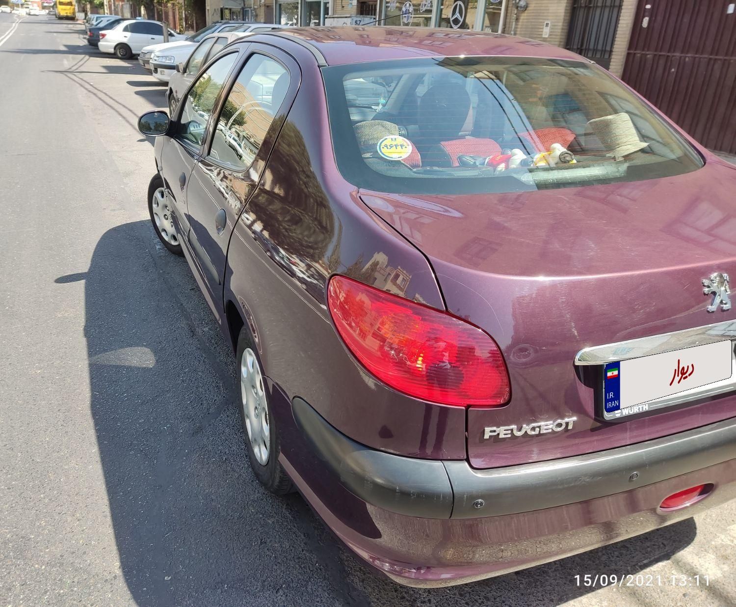 پژو 206 SD v8 - 1398