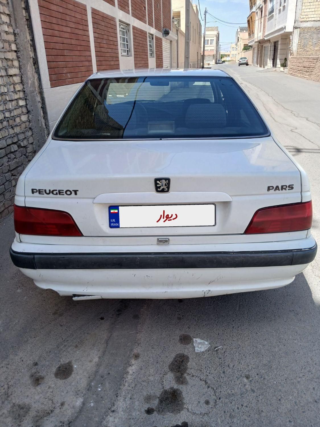 پژو پارس دوگانه سوز - 1388